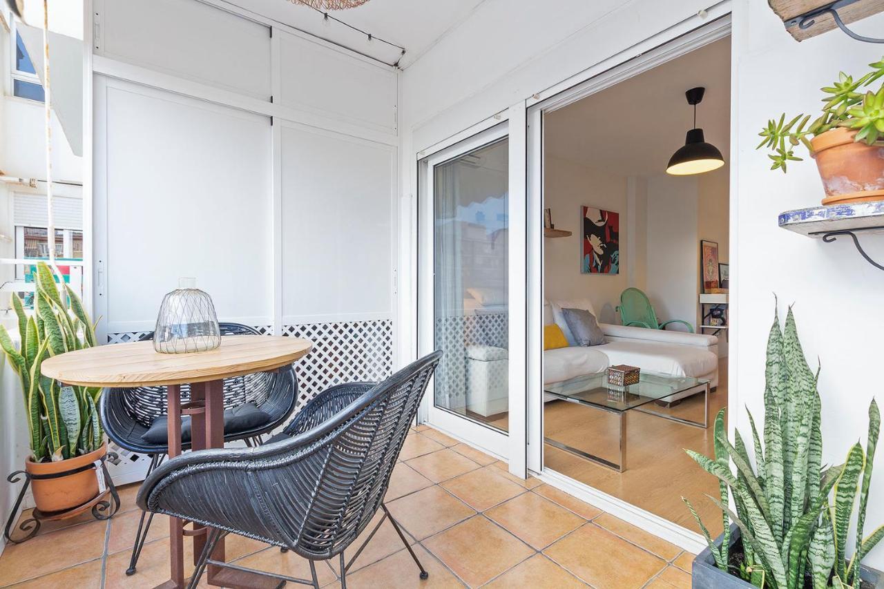 Precioso Apartamento A 5 Minutos Andando De La Playa Málaga Exteriör bild