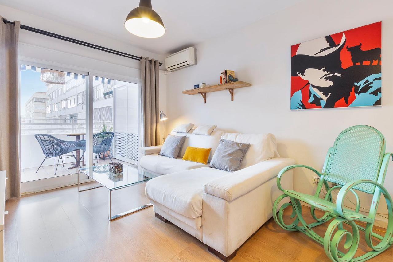 Precioso Apartamento A 5 Minutos Andando De La Playa Málaga Exteriör bild