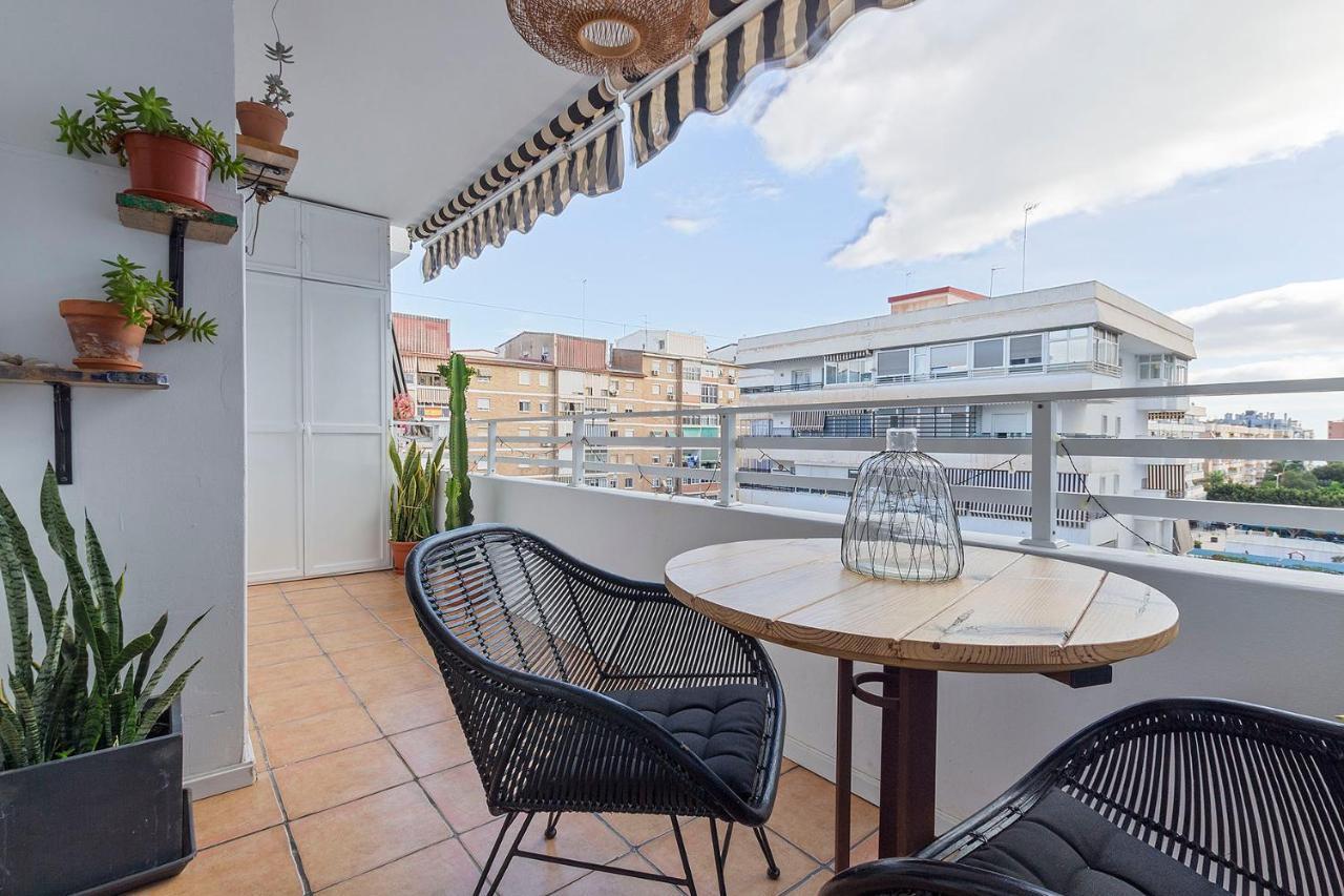 Precioso Apartamento A 5 Minutos Andando De La Playa Málaga Exteriör bild