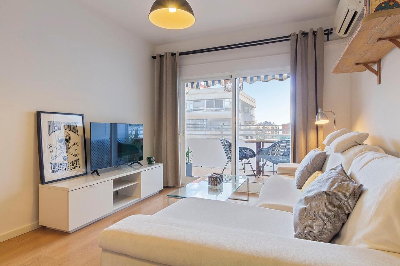 Precioso Apartamento A 5 Minutos Andando De La Playa Málaga Exteriör bild
