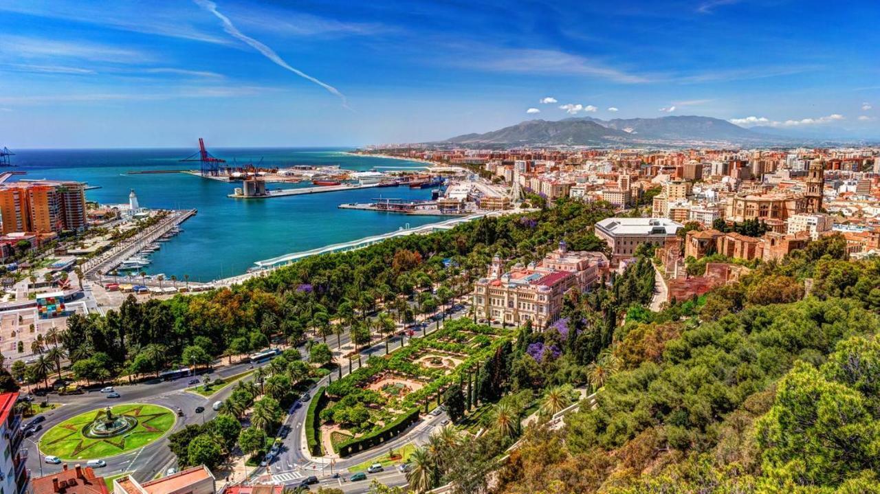 Precioso Apartamento A 5 Minutos Andando De La Playa Málaga Exteriör bild