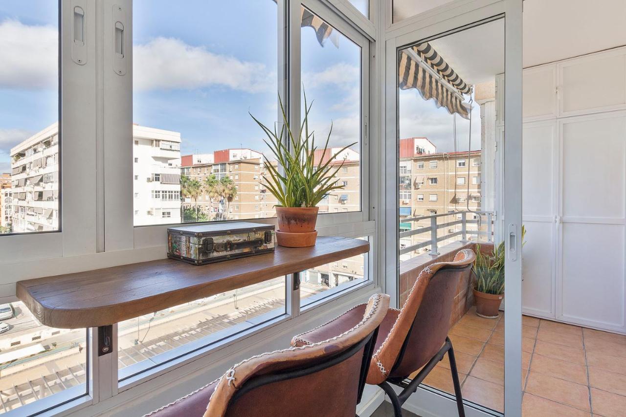 Precioso Apartamento A 5 Minutos Andando De La Playa Málaga Exteriör bild