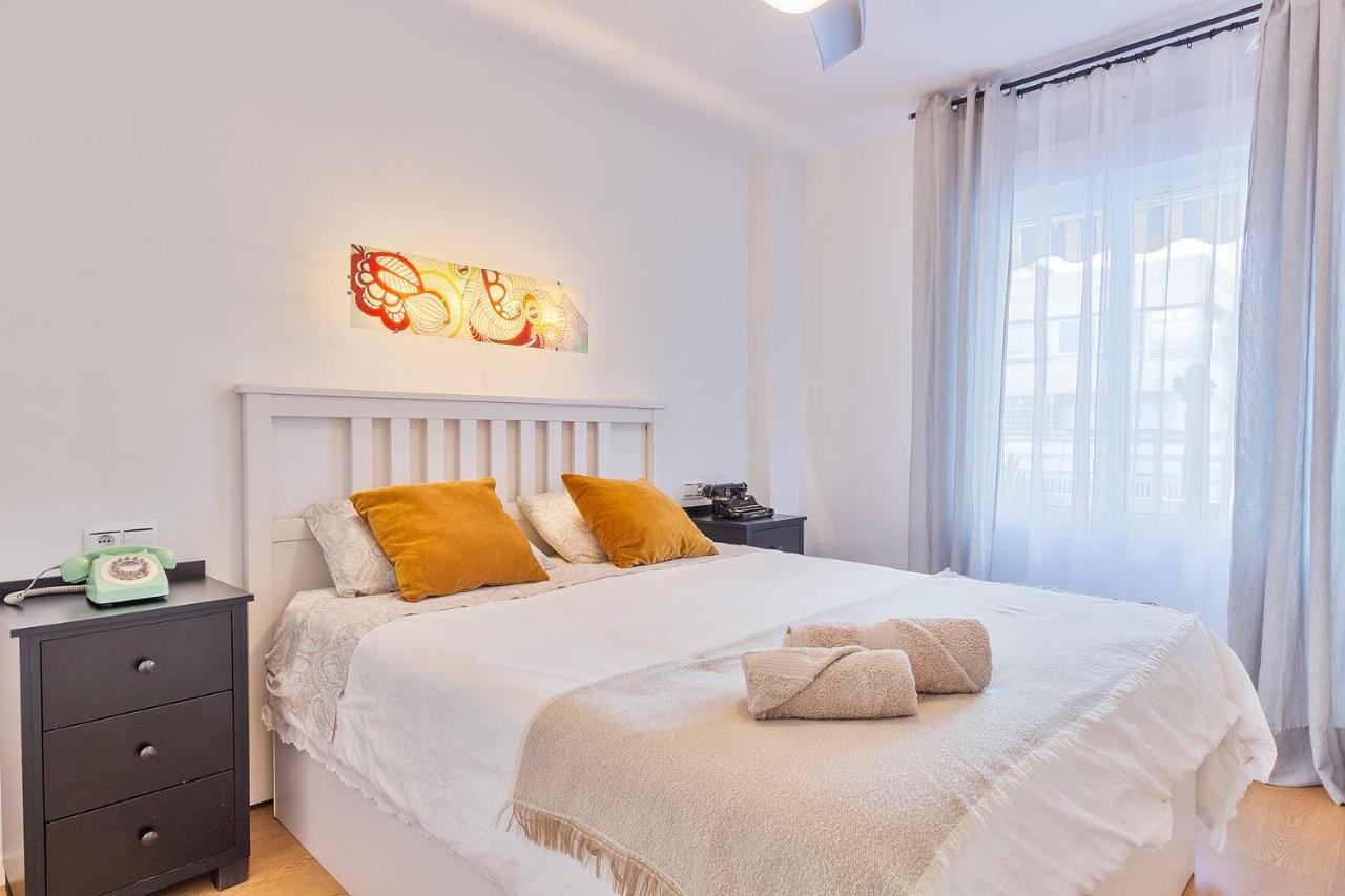 Precioso Apartamento A 5 Minutos Andando De La Playa Málaga Exteriör bild